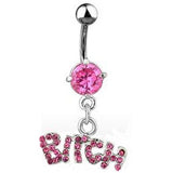 B*tch Belly Ring